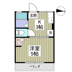 シティハイムメゾン森ケ崎の間取り