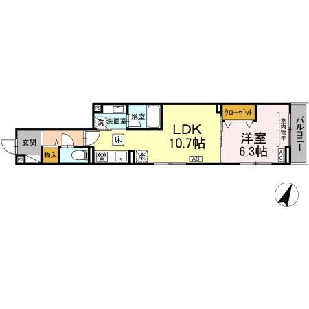 D-Neukの間取り