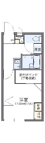 レオパレスアメニティの間取り