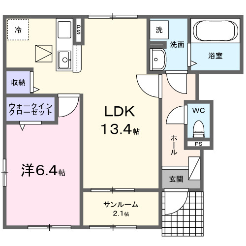エンドレス Ⅱの間取り
