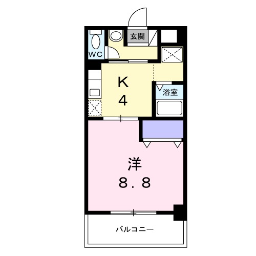 メルヴェーユ45の間取り