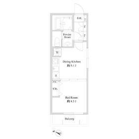 ブランミュール西馬込Ⅱの間取り