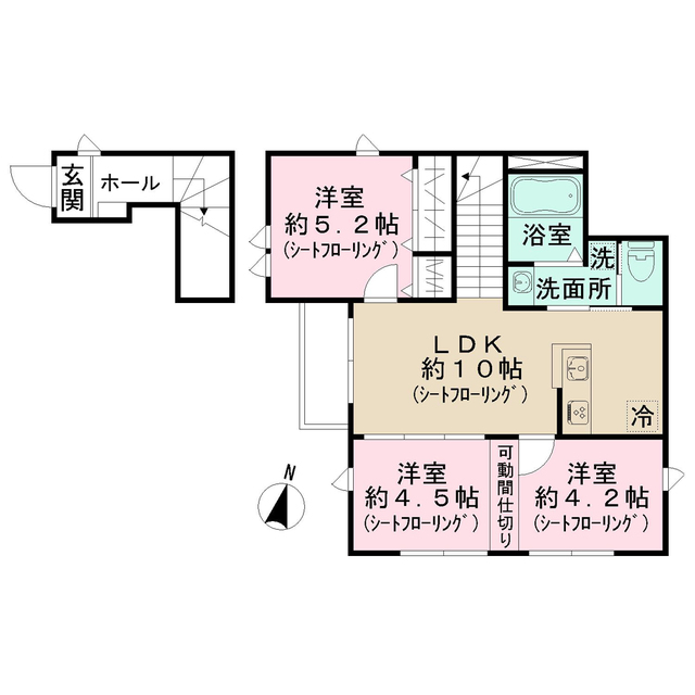 快適空間 奏の間取り