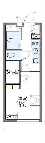 レオパレスＣＨＡＣＯの間取り