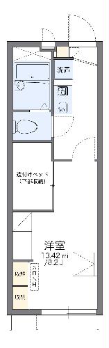 レオパレス川口の間取り