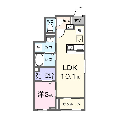 トレジャーの間取り