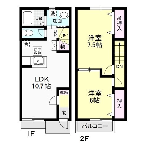ヴァンヴェールの間取り