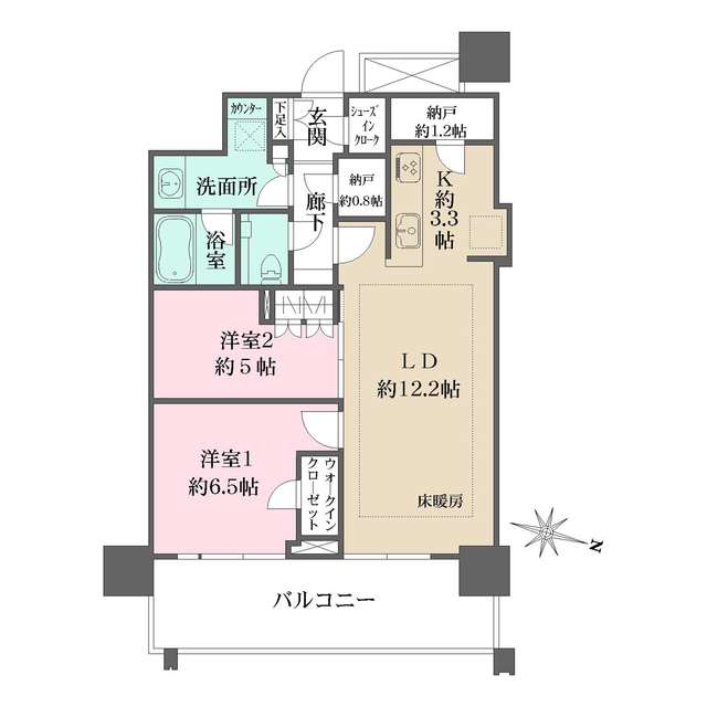 2/14 間取