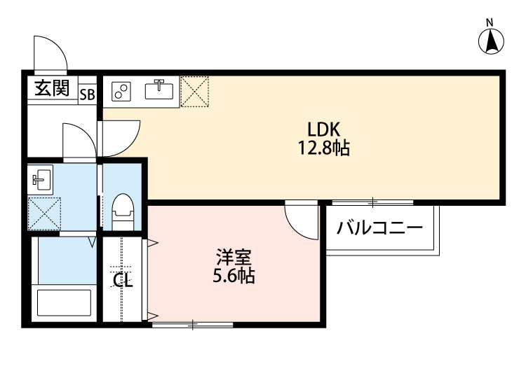 ピースフルパレス江戸川(ピースフルパレスエドガワ)の間取り