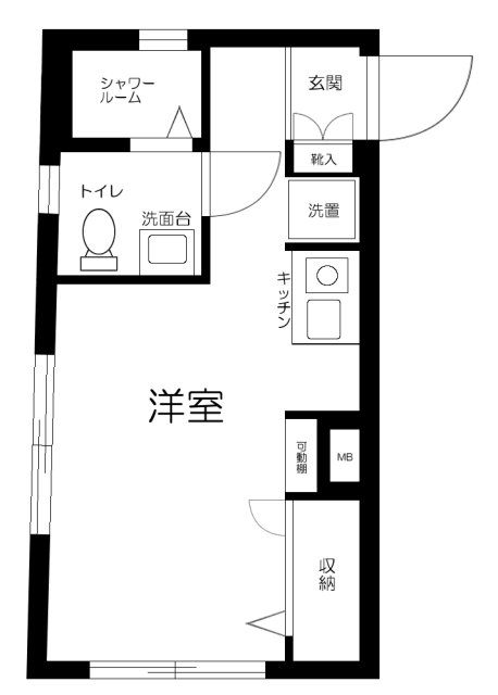桜新町Hillzの間取り