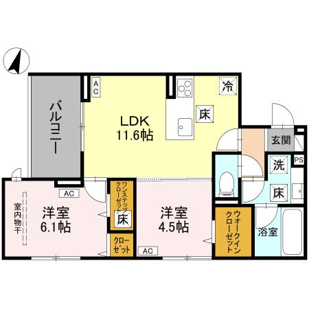 2/4 間取