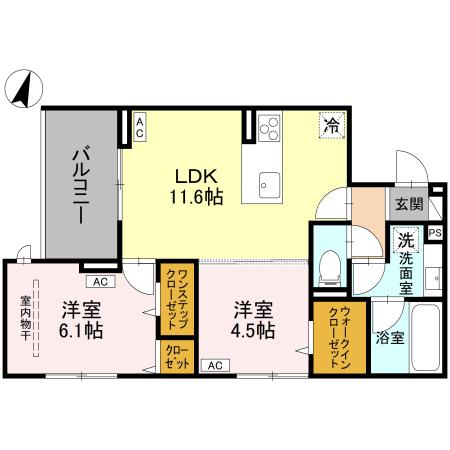 2/4 間取
