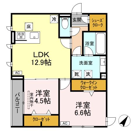 2/6 間取