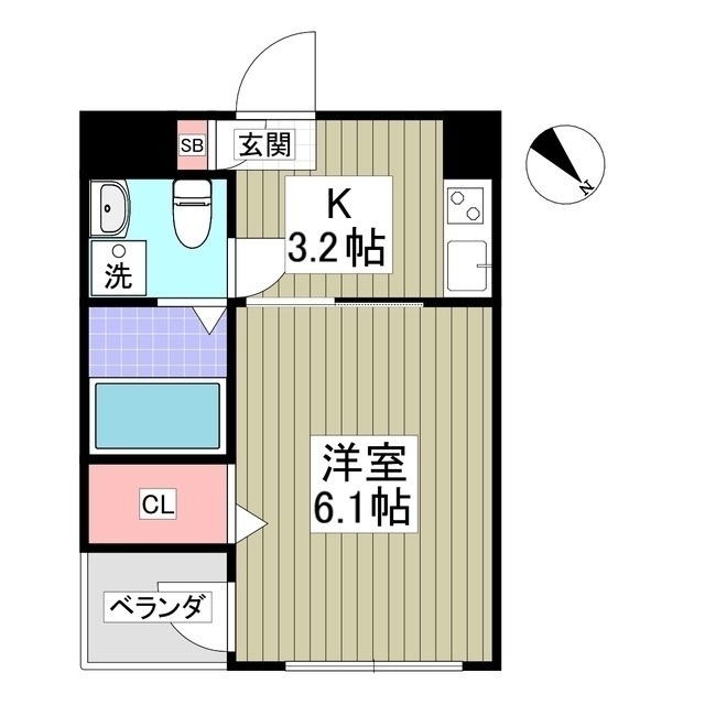アリビオン大泉学園の間取り