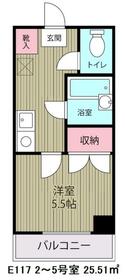 クレストガーデニア(E-117)の間取り