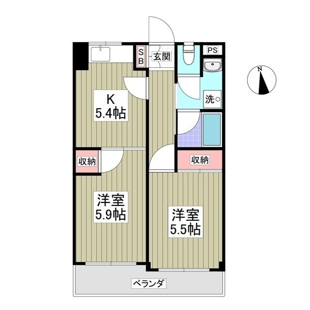 ライブハウスⅡの間取り