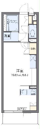 レオネクストユーカリの間取り