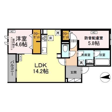 樹楽の間取り