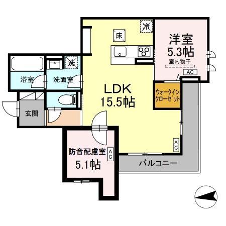 樹楽の間取り
