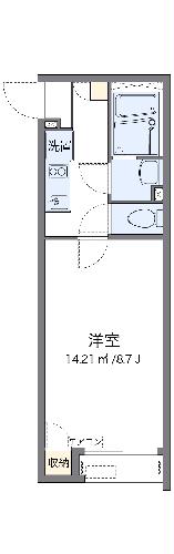 クレイノ桜ソレイユの間取り