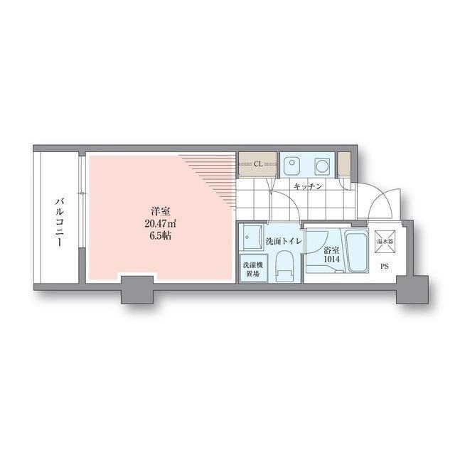 ホテル&レジデンス六本木 住居(7F借上)の間取り