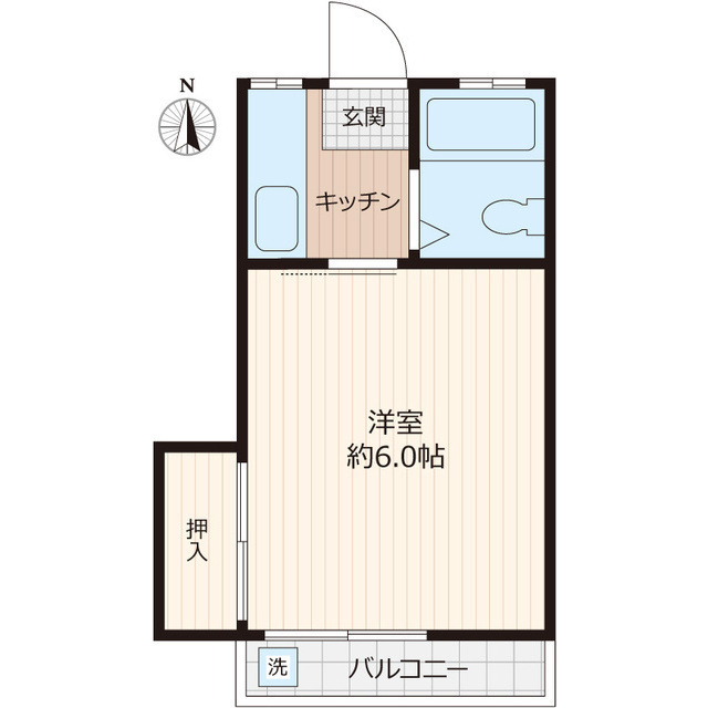樋口荘の間取り