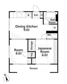 二葉ハイツの間取り