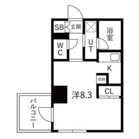 Kーresidence蒲田の間取り