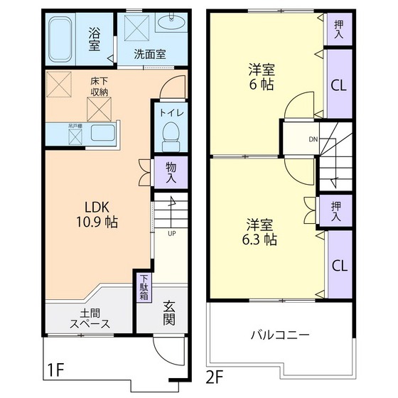 Casaの間取り