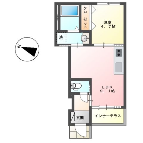 KURE HOUSEの間取り