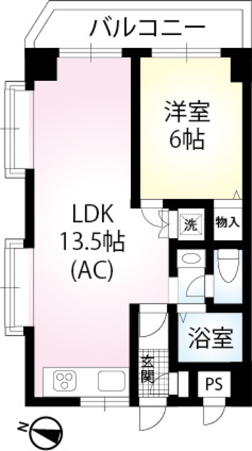 エスポワール東和第二の間取り