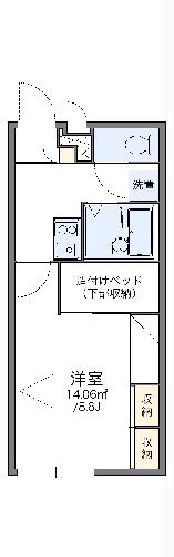 レオパレスエクセランの間取り