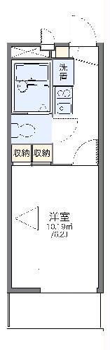 レオパレス西陵の間取り