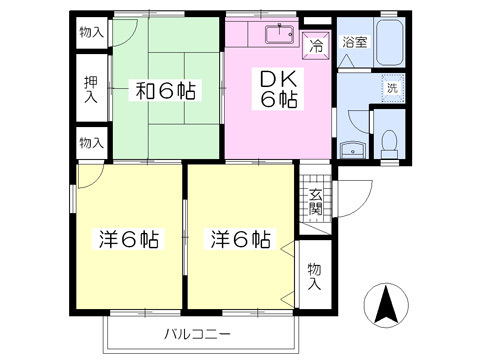 メゾンルミエールの間取り
