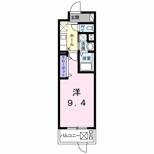 フローレンス天下茶屋の間取り