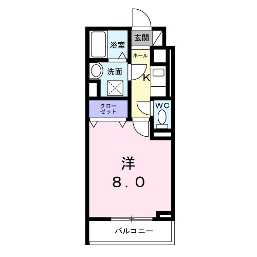 クレタ大山金井町の間取り