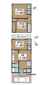 東鎌ヶ谷戸建の間取り