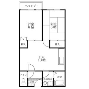 丸矢マンションの間取り