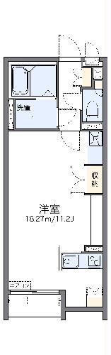 レオネクストルーチェⅡの間取り