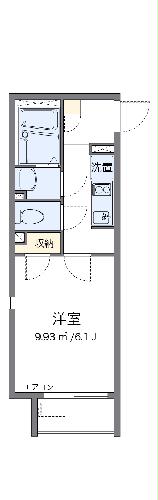 レオネクストリバーパークの間取り