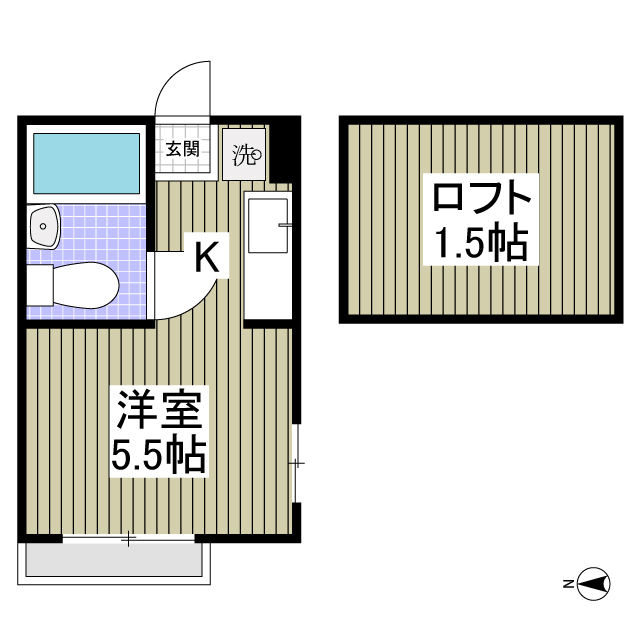 ギュースファインの間取り