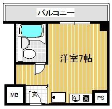 リアライズ江坂の間取り