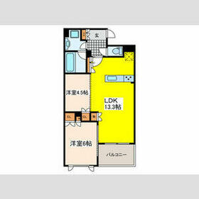 プラウド吉祥寺本町(308)の間取り