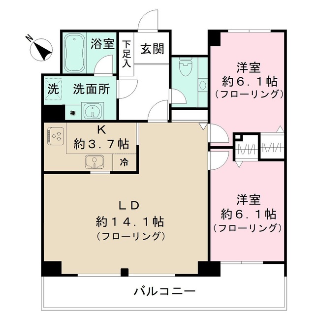 7/7 間取