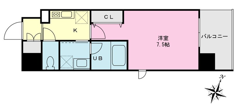 Urban Link大森海岸の間取り