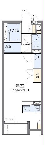 レオネクスト道の間取り