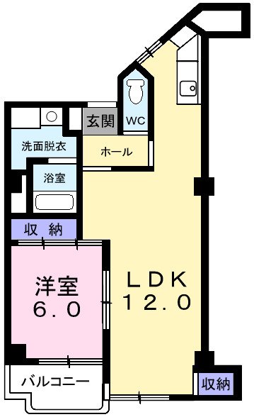パステルビラ光陽の間取り
