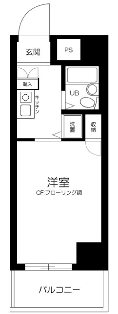 スカイコート川崎第２の間取り