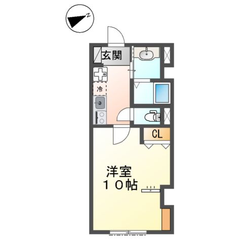 イーストフェザーの間取り