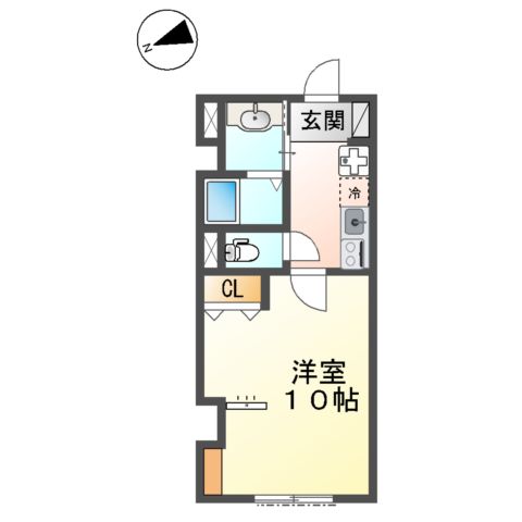 イーストフェザーの間取り